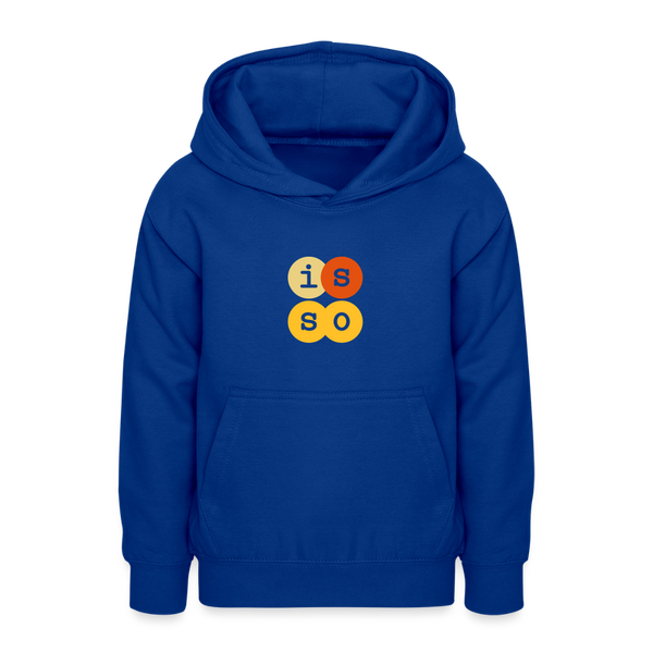 IsSo - Teenager Hoodie - Royalblau