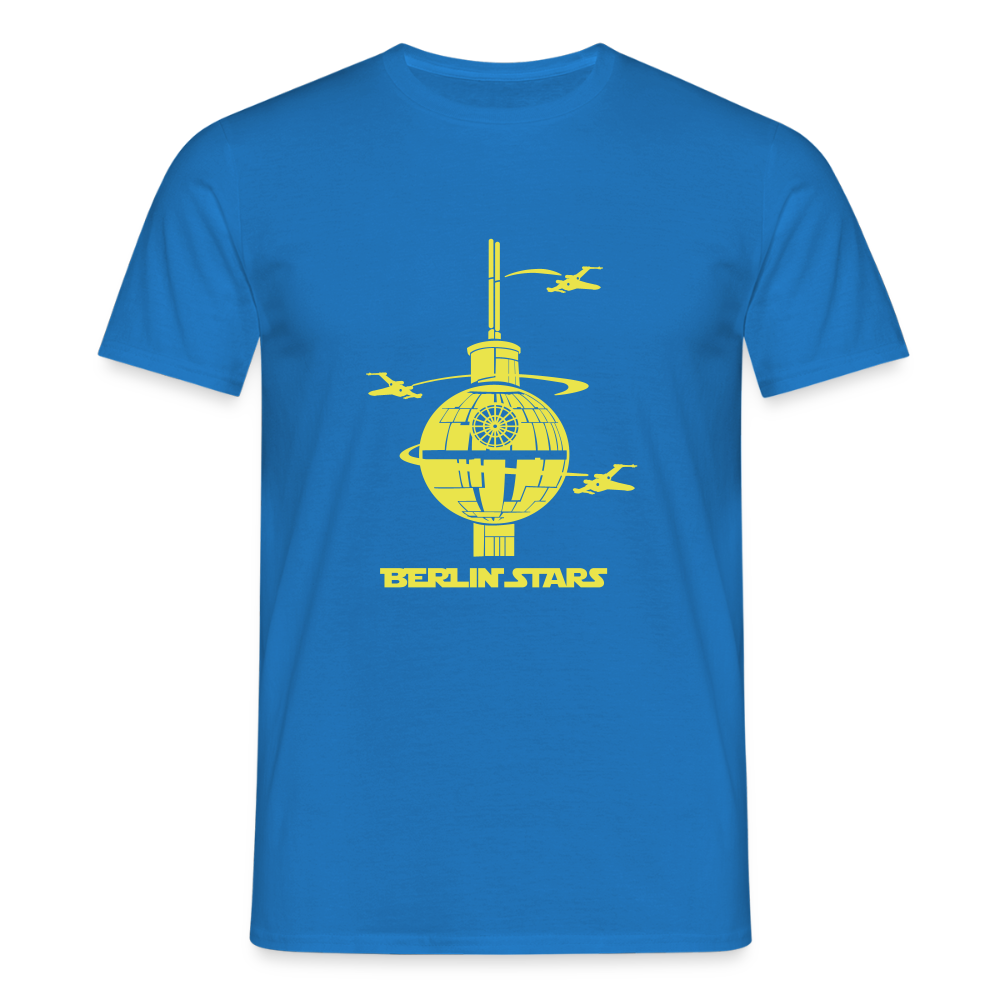 Berlin Stars - gelb - Männer Premium T-Shirt - Royalblau