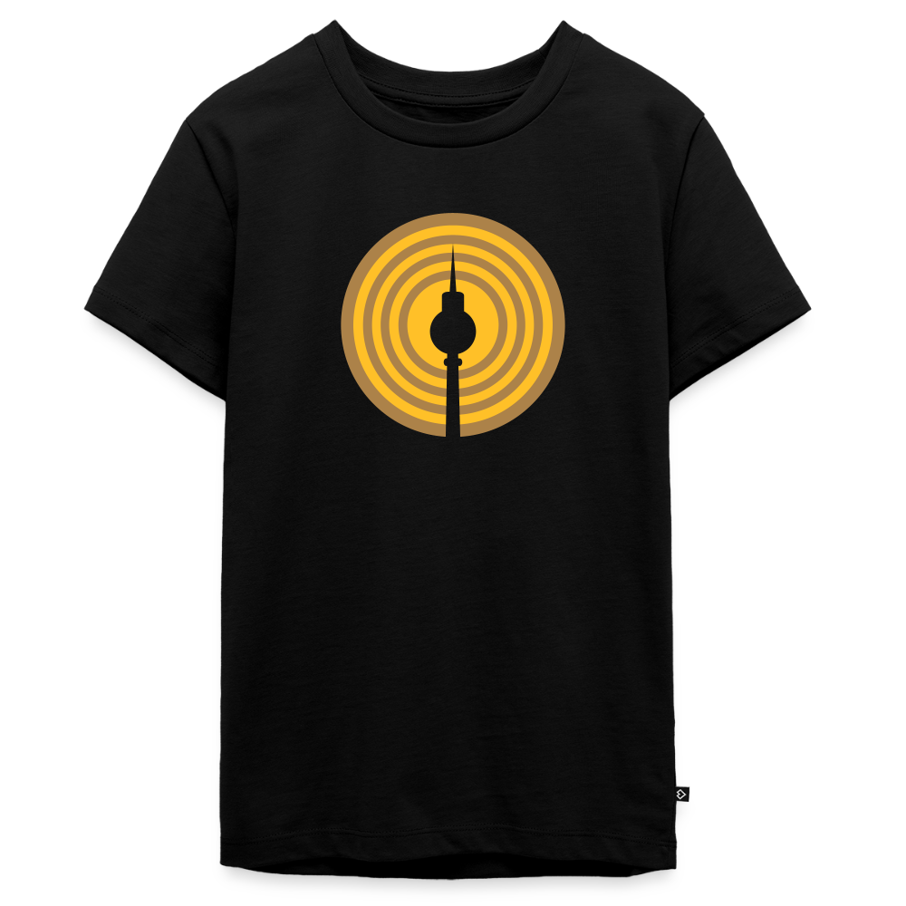 Berlin im Fokus - Teenager Premium T-Shirt - Schwarz