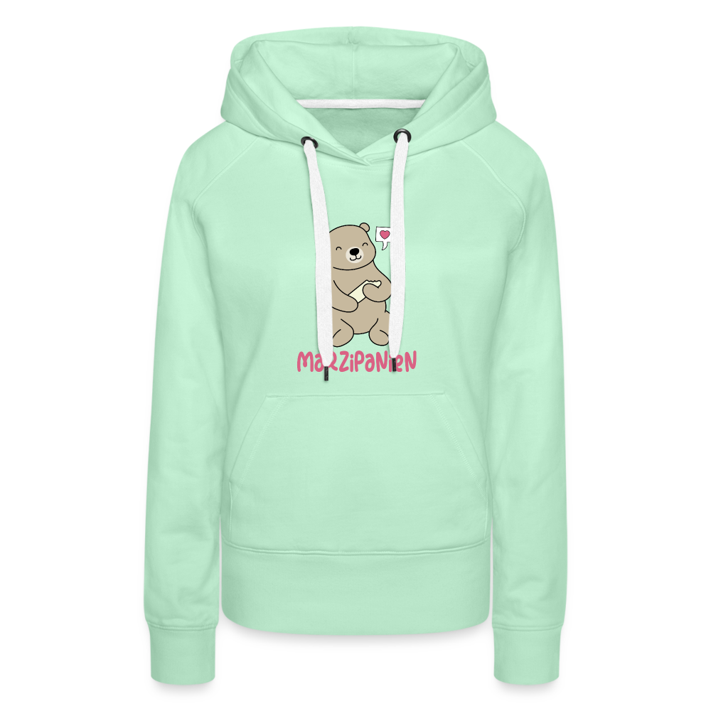 Marzipanien - Frauen Premium Hoodie - helles Mintgrün