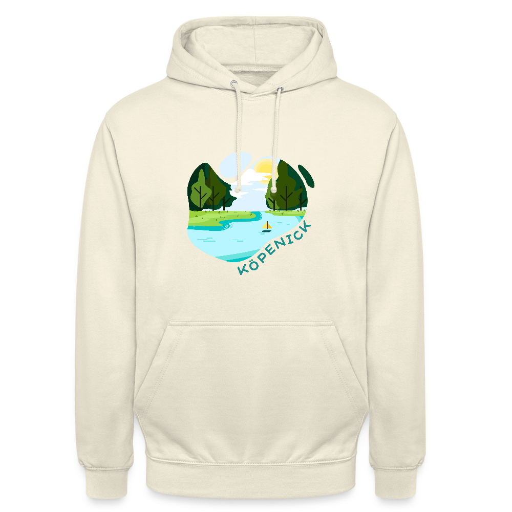 Köpenick am Wasser - Unisex Hoodie - Vanille-Milchshake