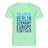 Kreuzberg - Planet Earth - Männer Premium T-Shirt - Mintgrün