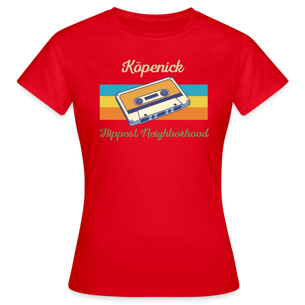 Köpenick Hippest Neighborhood - Frauen Premium T-Shirt - Rot