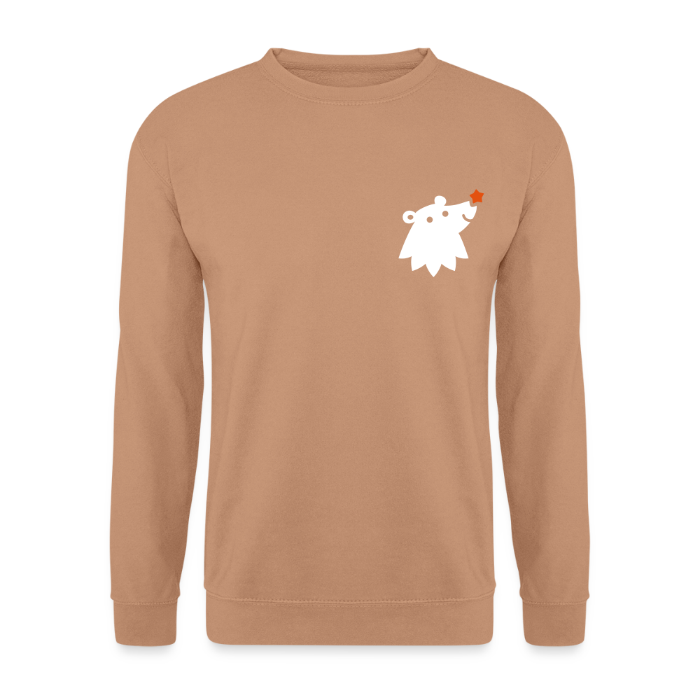 Schnauze Bär - Unisex Pullover - Mocca