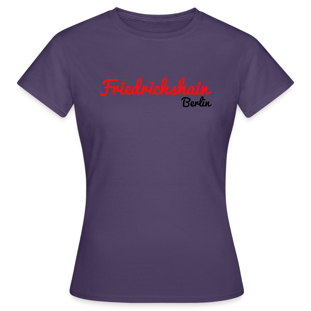 Friedrichshain Berlin - Frauen Premium T-Shirt - Dunkellila