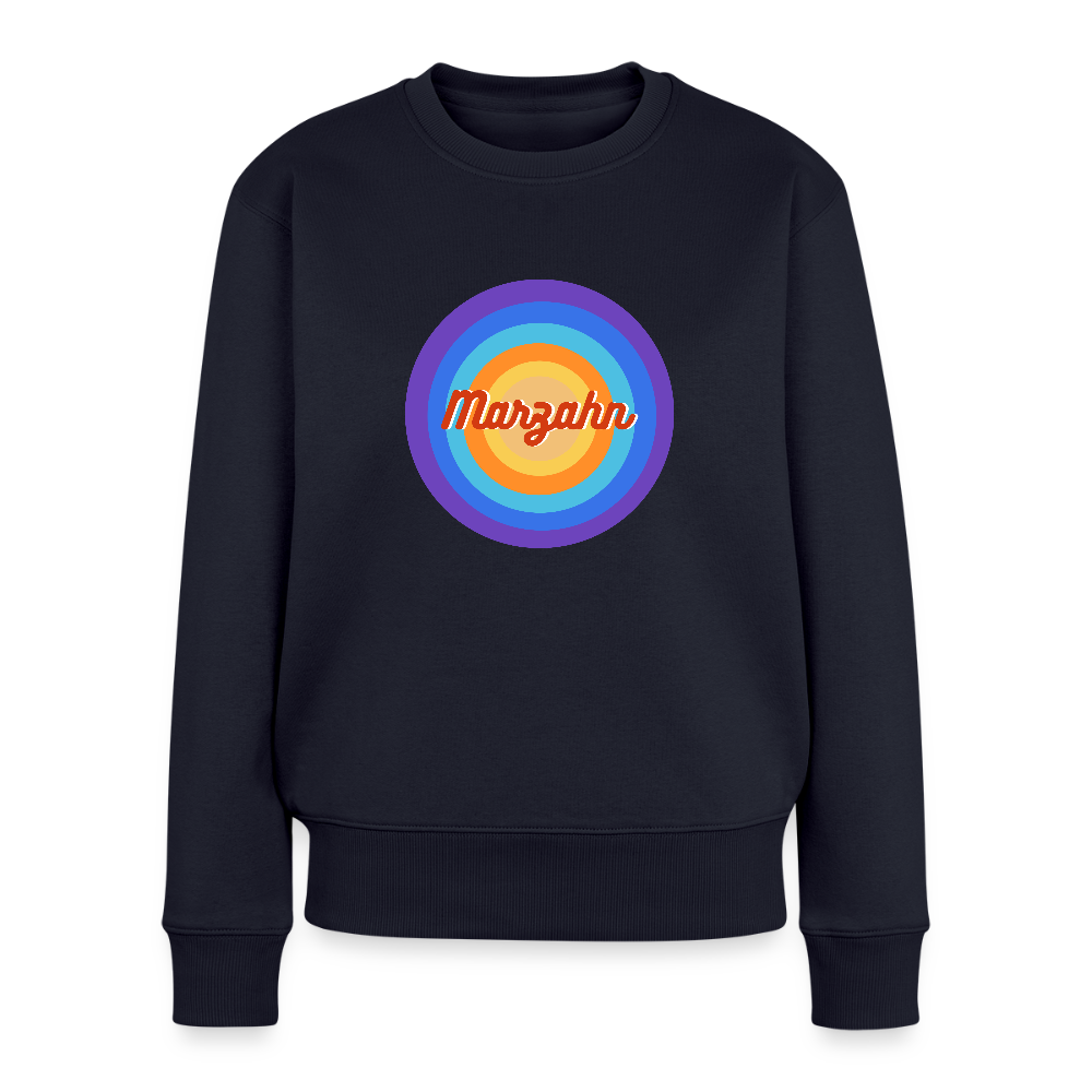 Marzahn Retro - Frauen Premium Pullover - Navy