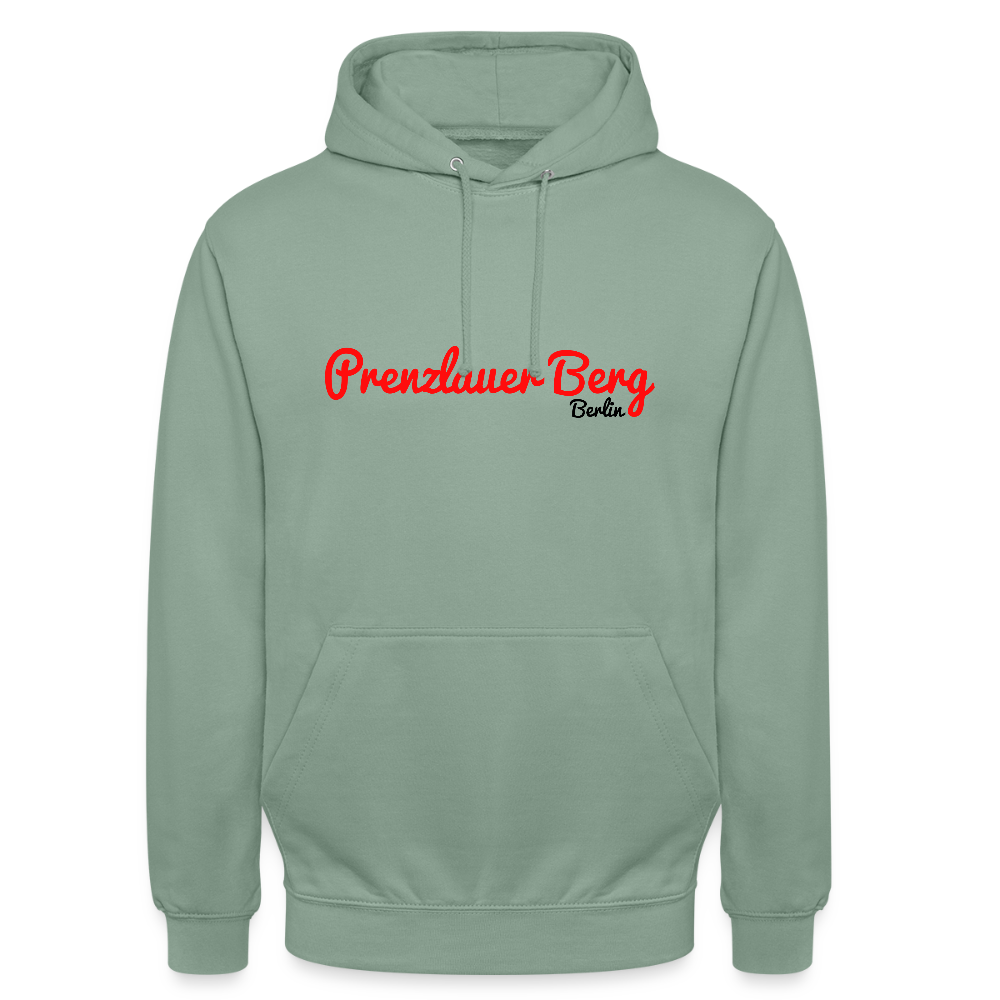 Prenzlauer Berg Berlin - Unisex Hoodie - Graugrün