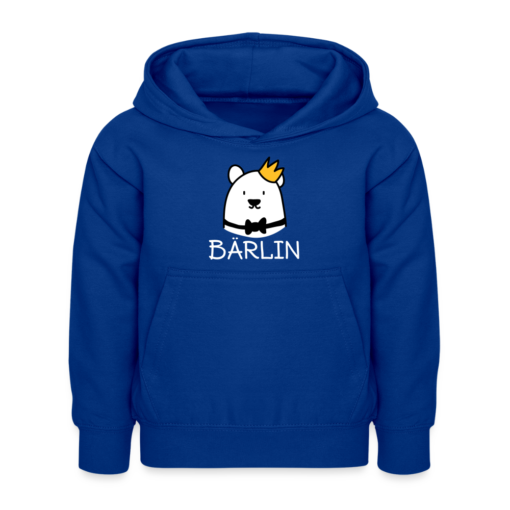 Bärlin - Kinder Hoodie - Royalblau