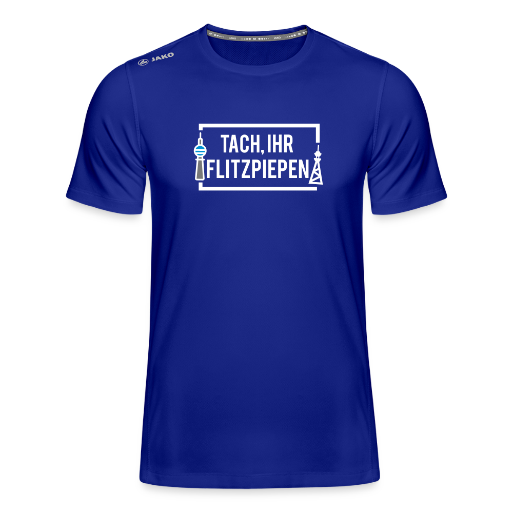 Tach ihr Flitzpiepen - Männer Sport-Shirt - Royalblau
