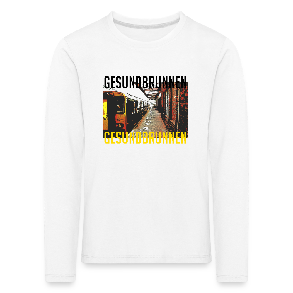 Gesundbrunnen Metro - Kinder Langarmshirt - Weiß
