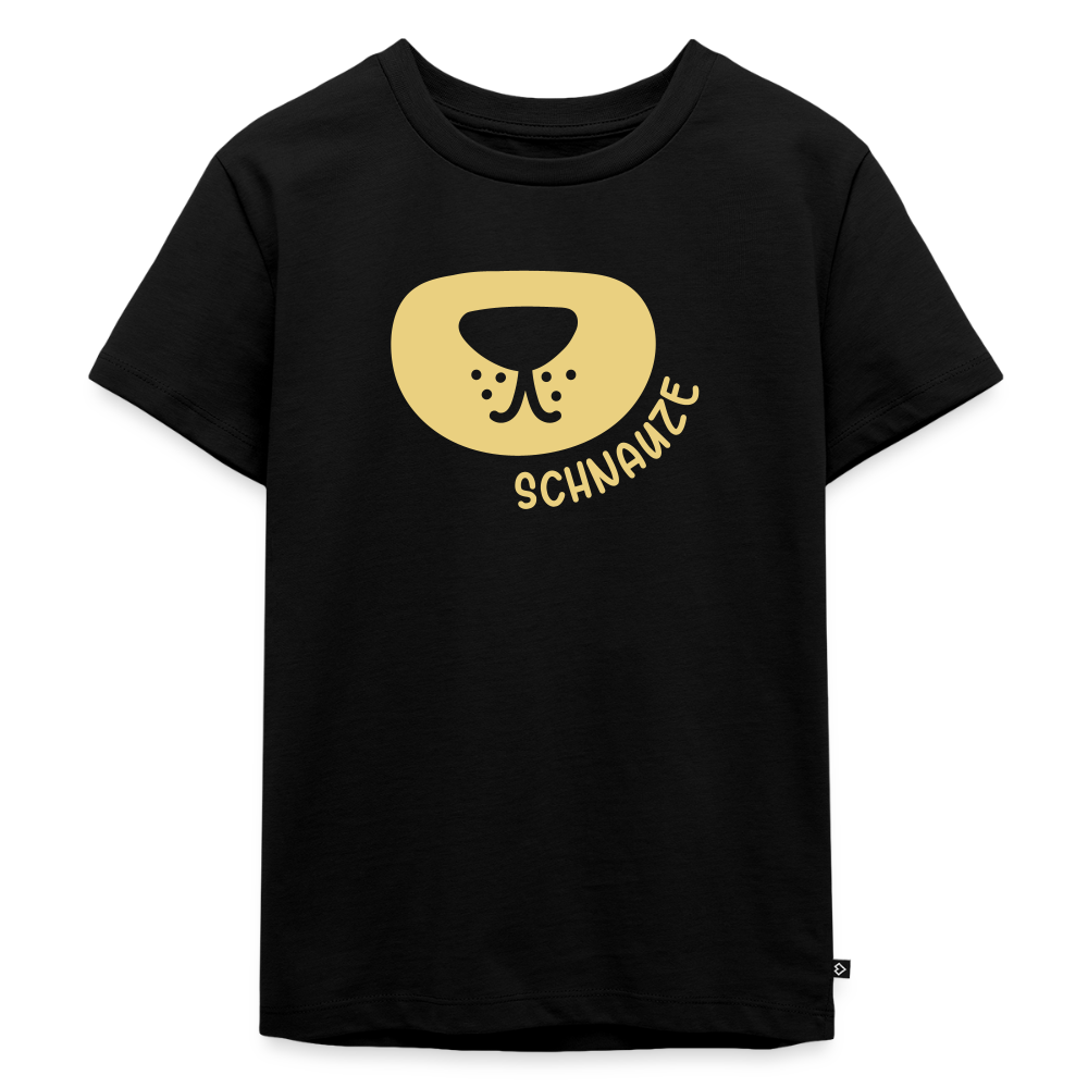 Schnauze - Kinder Premium T-Shirt - Schwarz