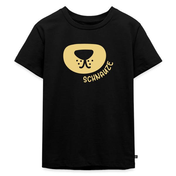 Schnauze - Kinder Premium T-Shirt - Schwarz