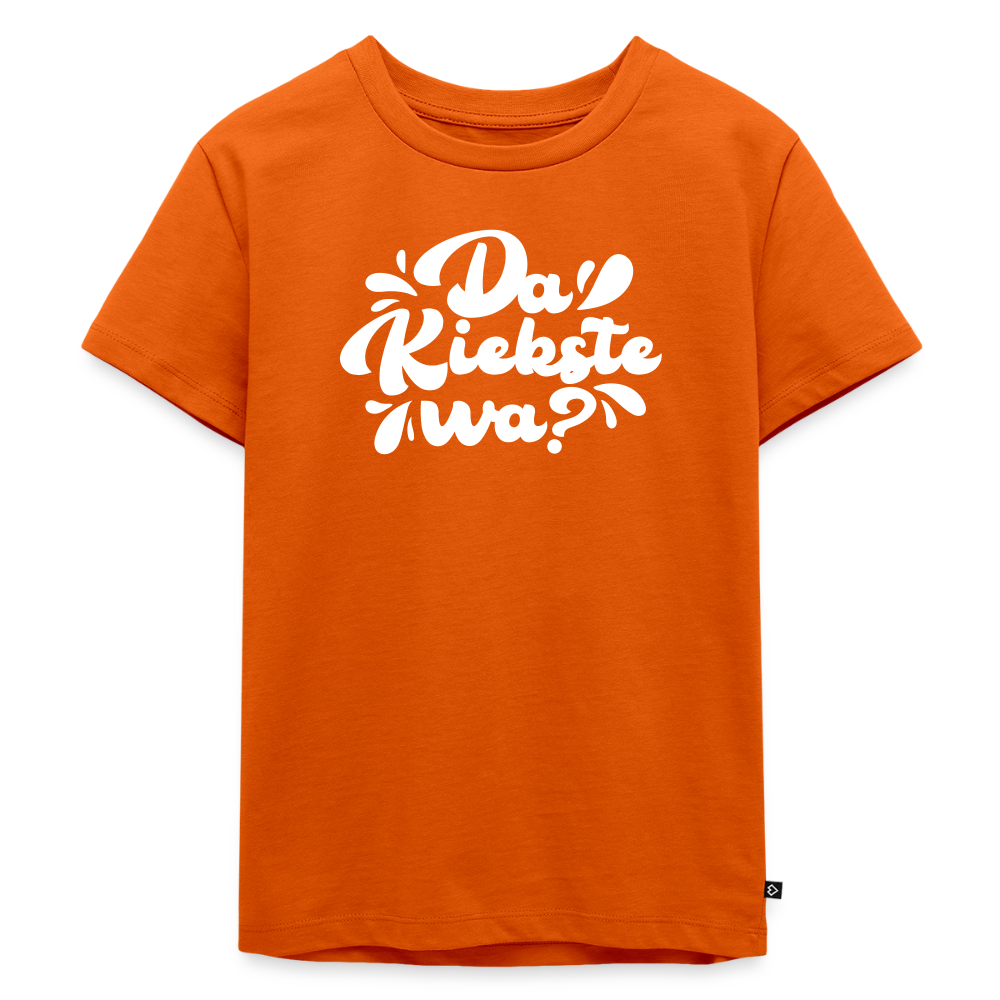 Kiekste - Kinder Premium T-Shirt - Orange