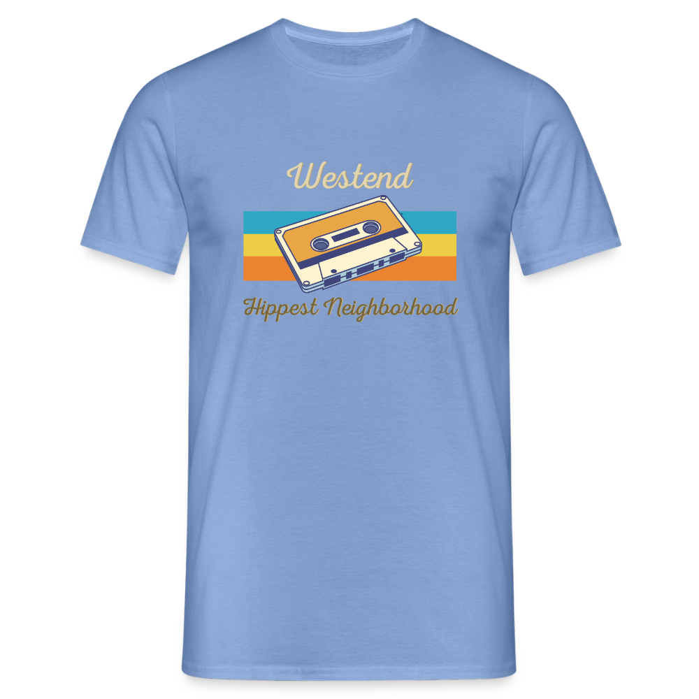 Westend Hippest Neighborhood - Männer Premium T-Shirt - carolina blue