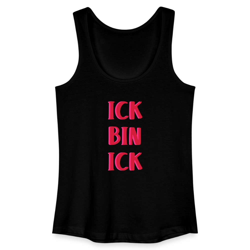 Ick bin Ick! - Frauen Bio Tank Top - Schwarz