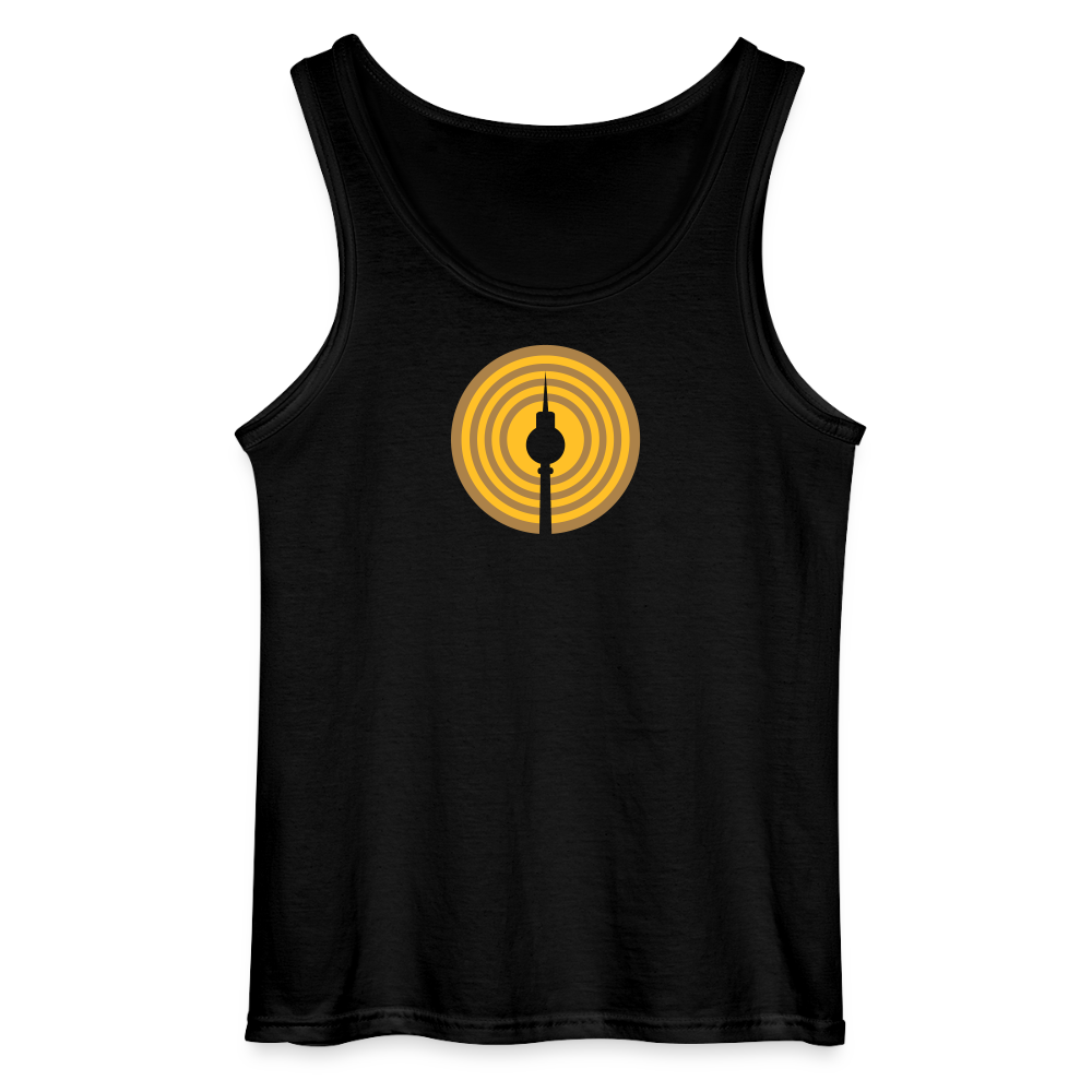 Berlin im Fokus - Männer Tank Top - Schwarz