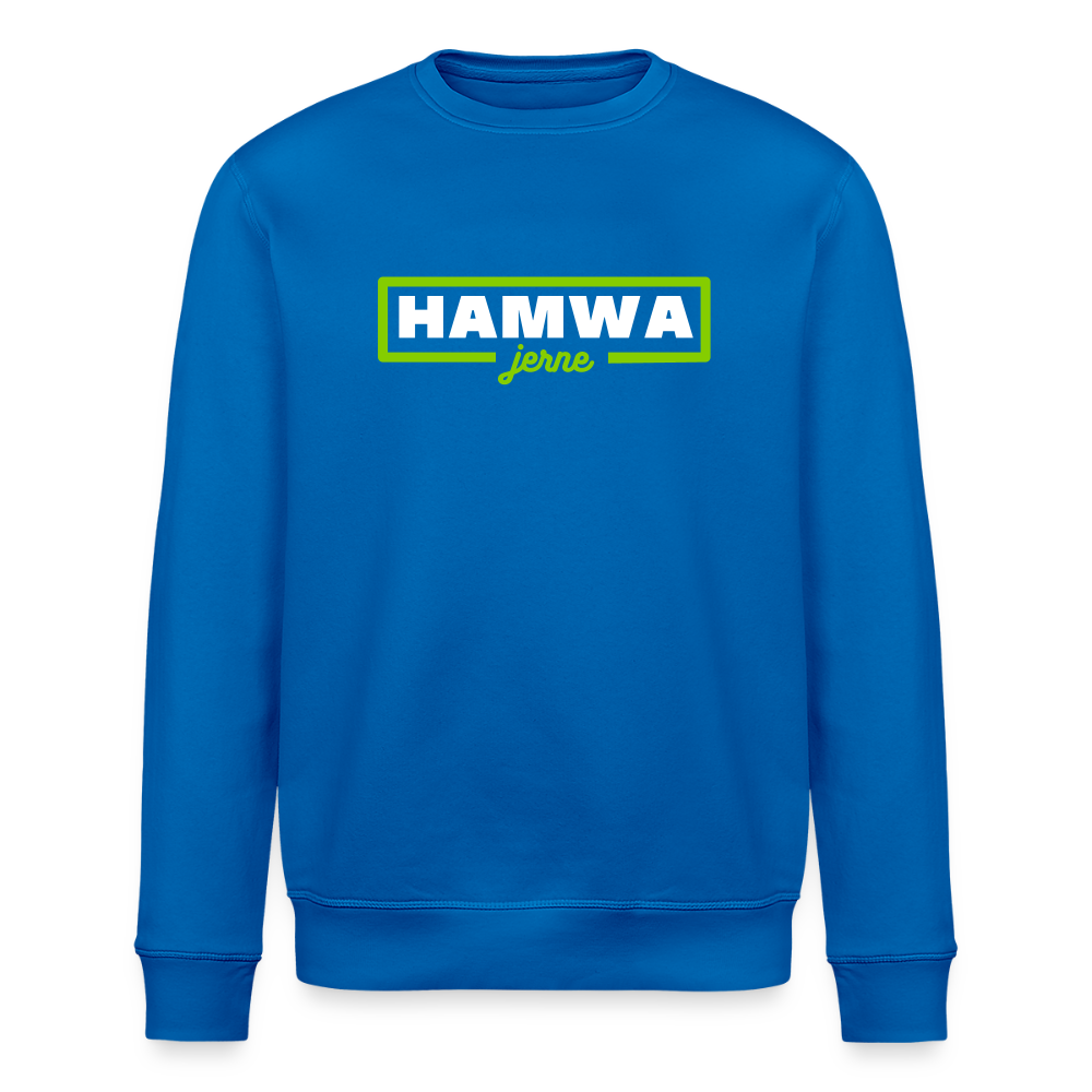 hamwa - Unisex Bio Sweatshirt - Königsblau