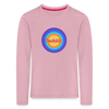 Neukölln Retro - Kinder Langarmshirt - Hellrosa