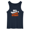 Sex, Drucks & Currywurst - Männer Tank Top - Navy