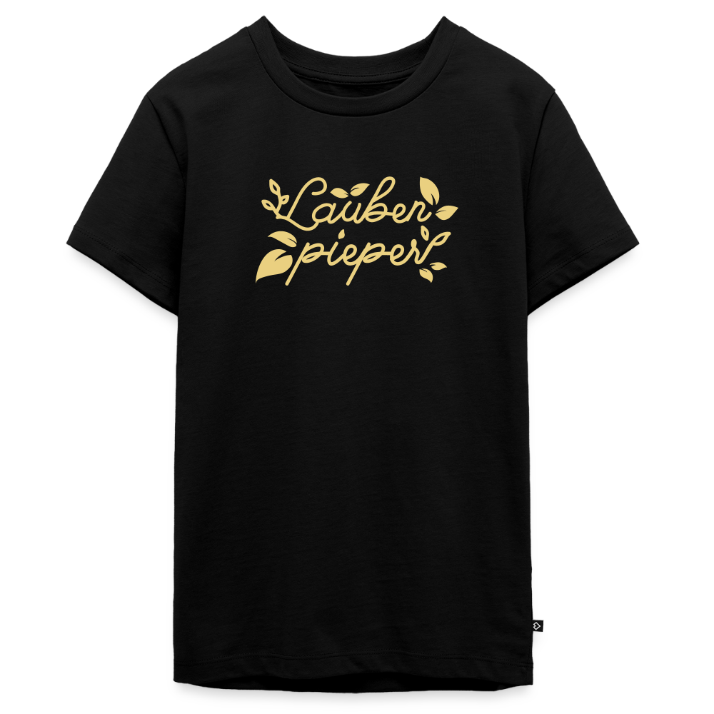 Lauben pieper - Teenager Premium T-Shirt - Schwarz