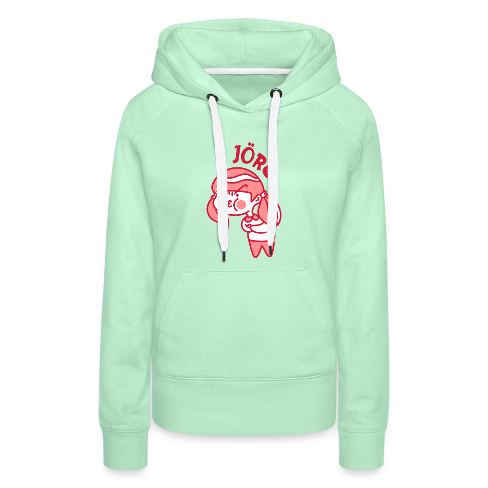 Jöre - Frauen Premium Hoodie - helles Mintgrün