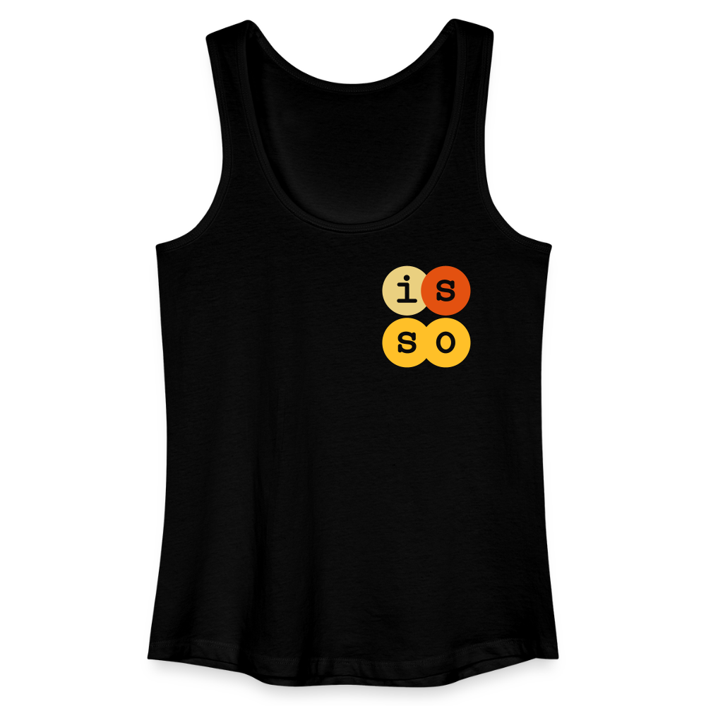 IsSo - Frauen Bio Tank Top - Schwarz