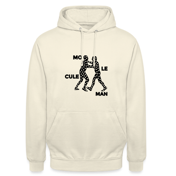 Mo le cule Man - Unisex Hoodie - Vanille-Milchshake