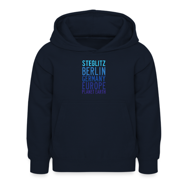 Steglitz Planet Earth - Kinder Hoodie - Navy