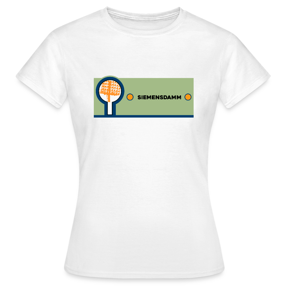 Siemensdamm - Frauen Premium T-Shirt - Weiß