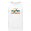 Marzahn Hippest Neighborhood - Männer Premium Tank Top - Weiß