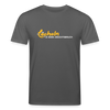 Lächeln is keen Jesichtsbruch - Unisex Bio T-Shirt - Anthrazit