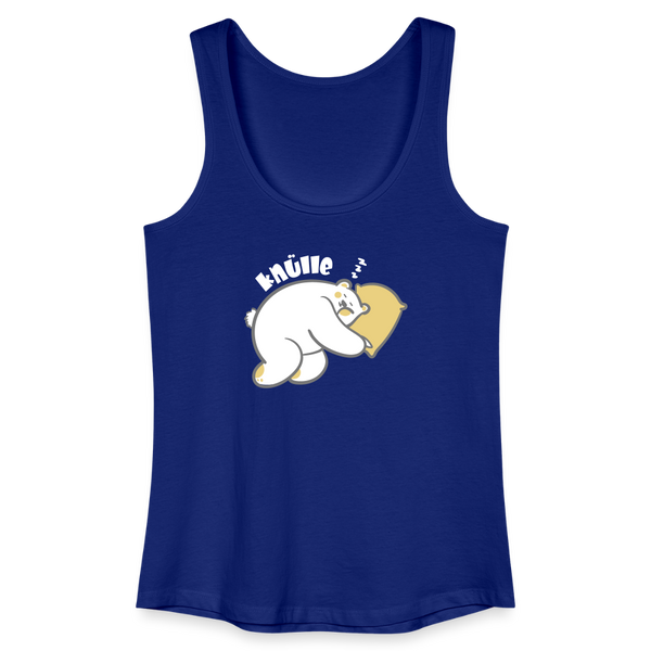 Knülle - Frauen Bio Tank Top - Königsblau