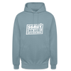Sorry, ick bin spät. Hatte keen Bock. - Unisex Hoodie - Nebelblau
