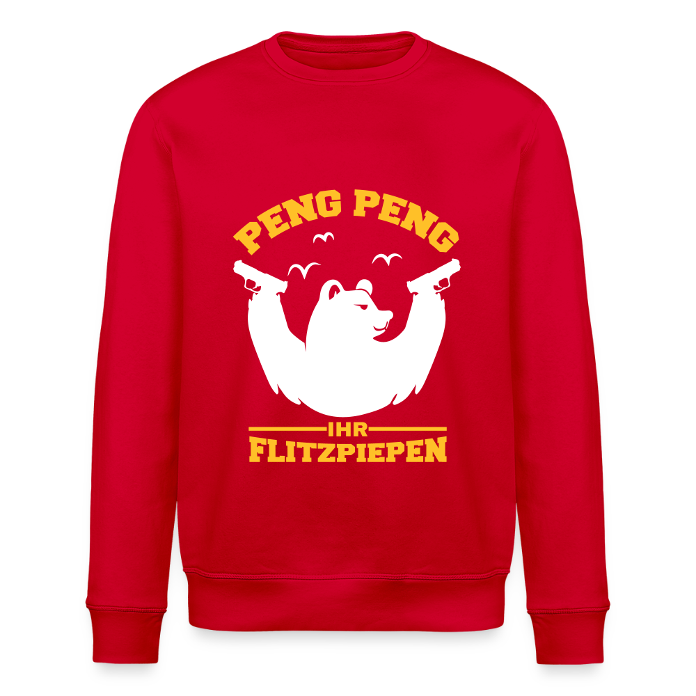 Peng Peng - Unisex Bio Sweatshirt - Rot
