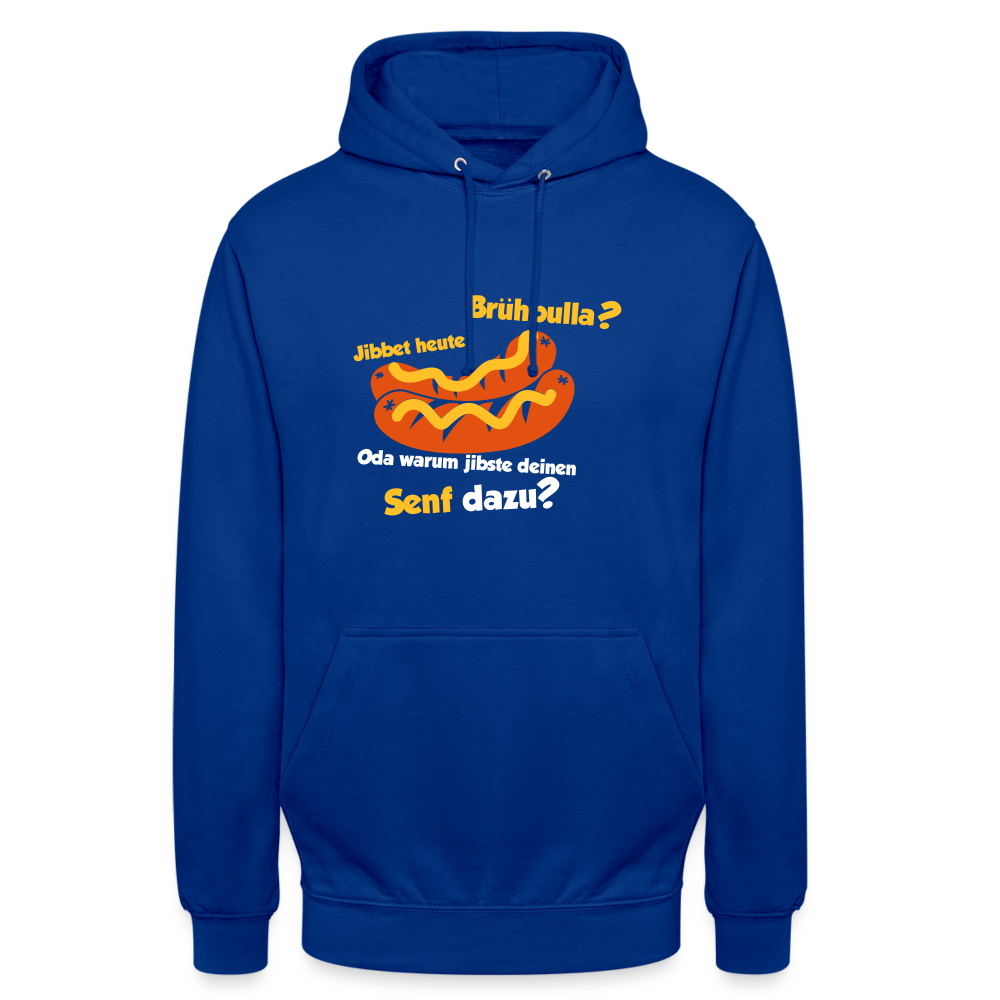 Jibbet Brühpulla - Unisex Hoodie - Royalblau