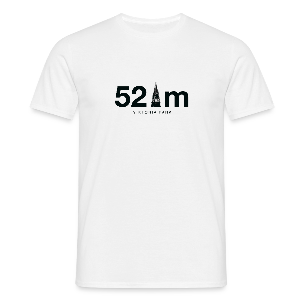 52 m Viktoria Park - Männer Premium T-Shirt - Weiß