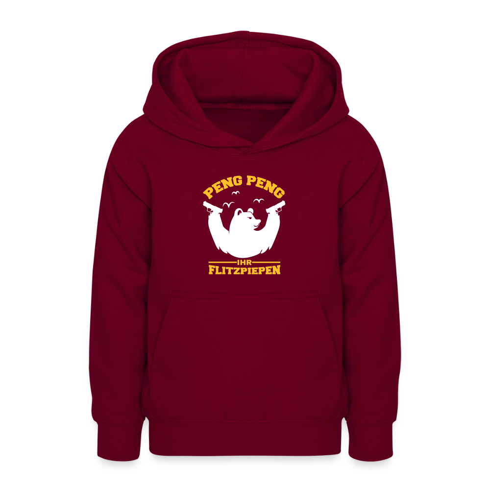 Peng Peng - Teenager Hoodie - Bordeaux
