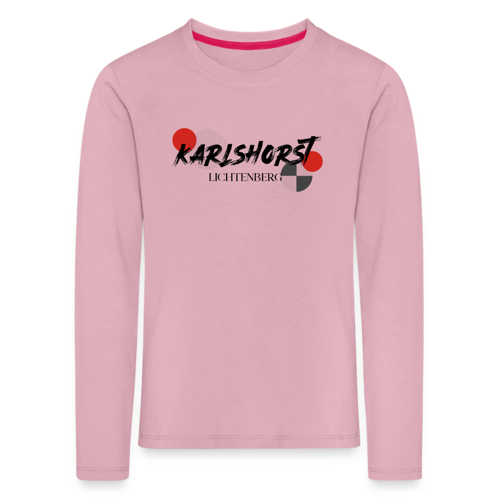 Karlshorst - Kinder Langarmshirt - Hellrosa