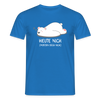 Heute nich! - Männer Premium T-Shirt - Royalblau