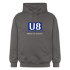 U8 - Hoodie - Dunkelgrau