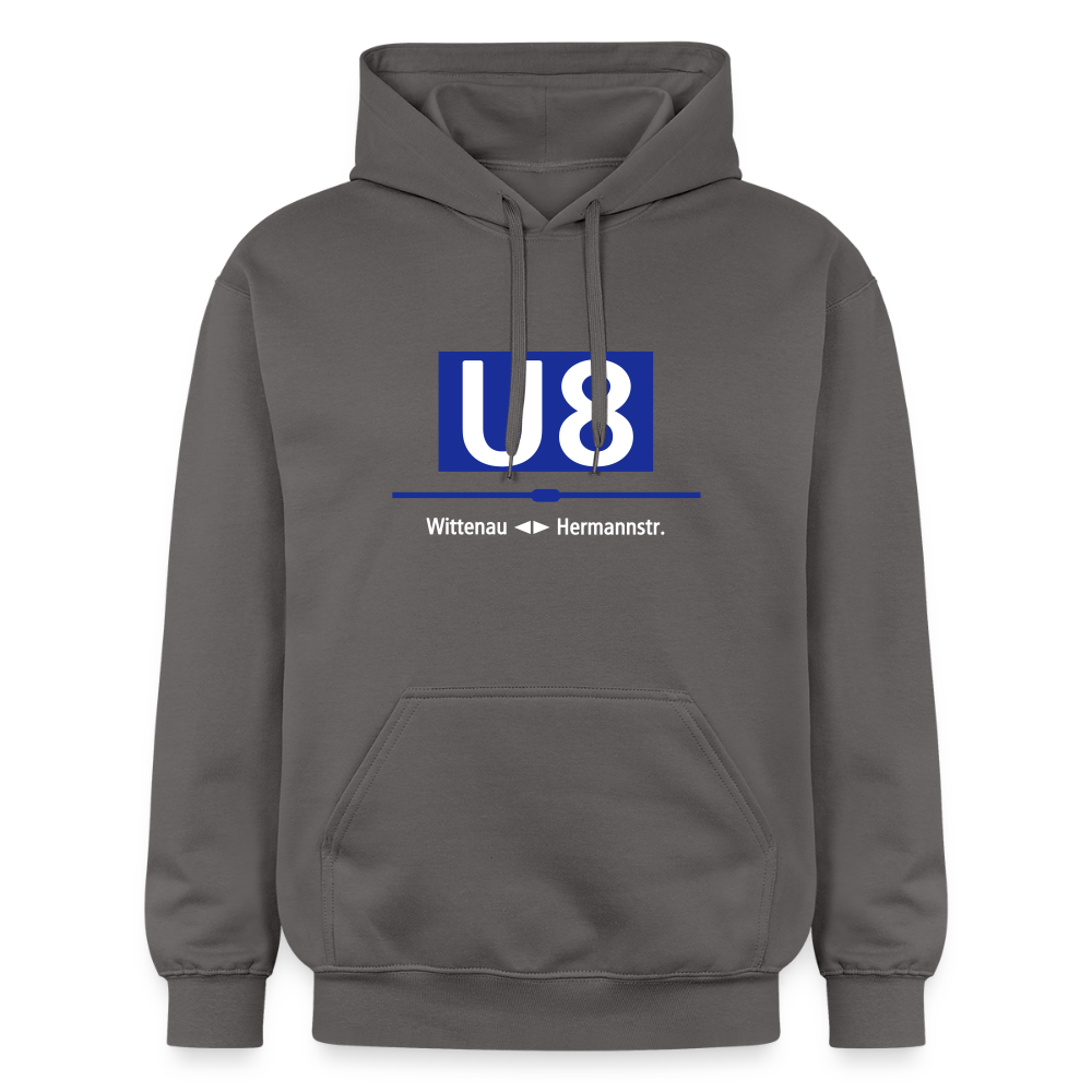 U8 - Hoodie - Dunkelgrau