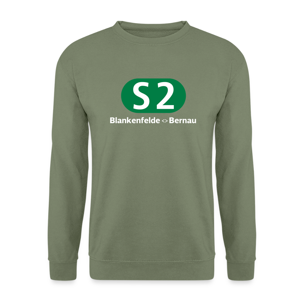 S2 - Unisex Pullover - Armeegrün
