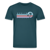 Berlin, Germany - Unisex Bio T-Shirt - Dunkles Petrol