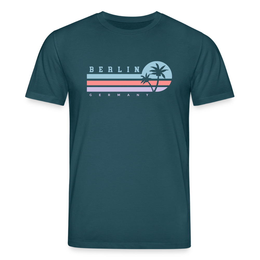 Berlin, Germany - Unisex Bio T-Shirt - Dunkles Petrol