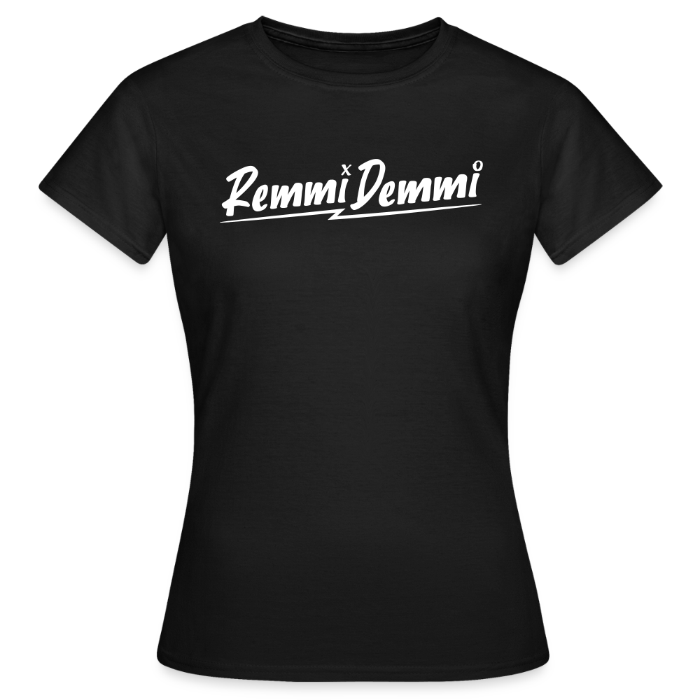 Remmi Demmi - Frauen Premium T-Shirt - Schwarz