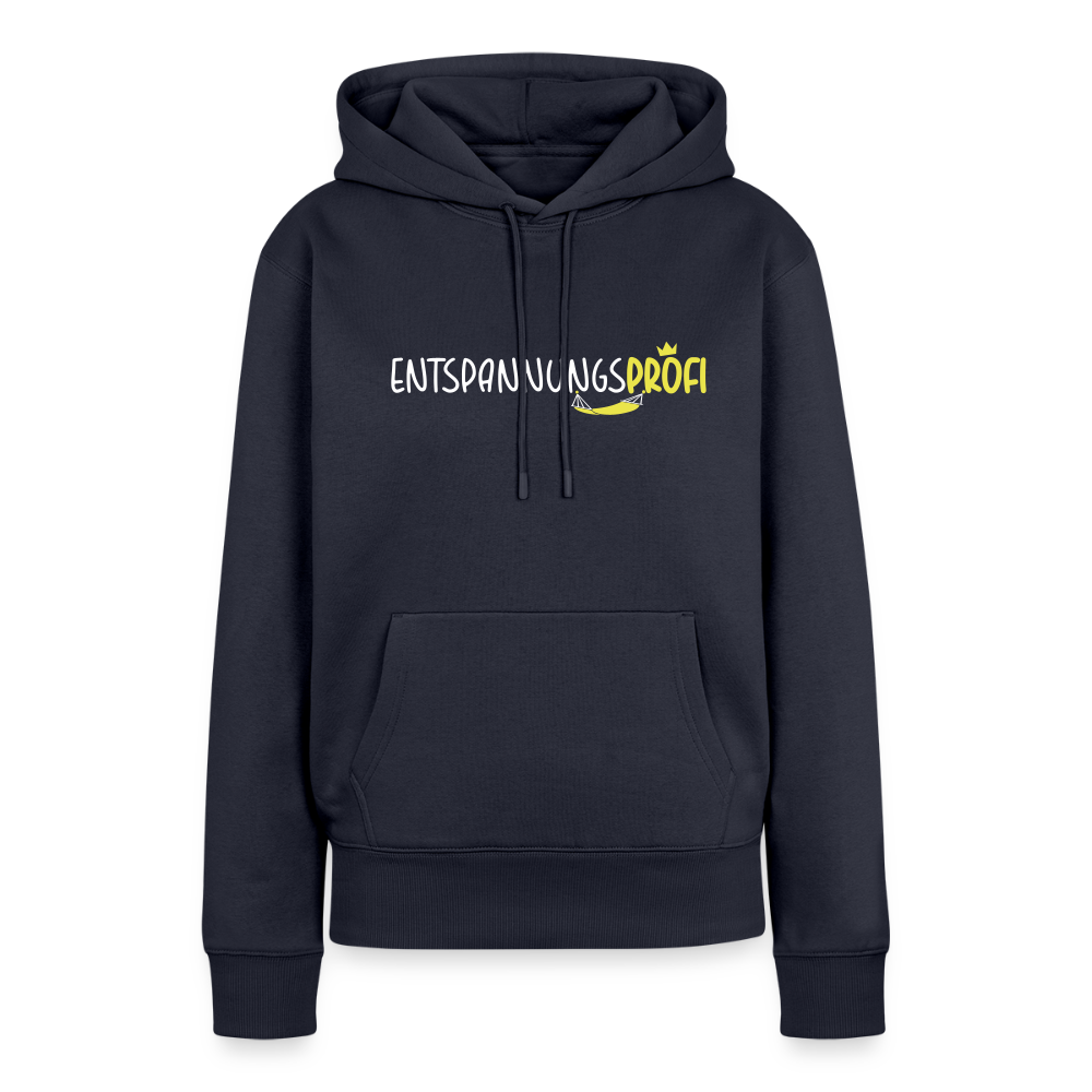 Entspannungsprofi - Frauen Premium Hoodie - Navy