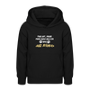 Janz Jefährlich - Teenager Hoodie - Schwarz