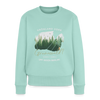 Grönland oder Grunewald - Frauen Premium Pullover - Mint 