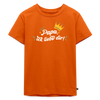 Papa, ick liebe dir!  - Kinder Premium T-Shirt - Orange