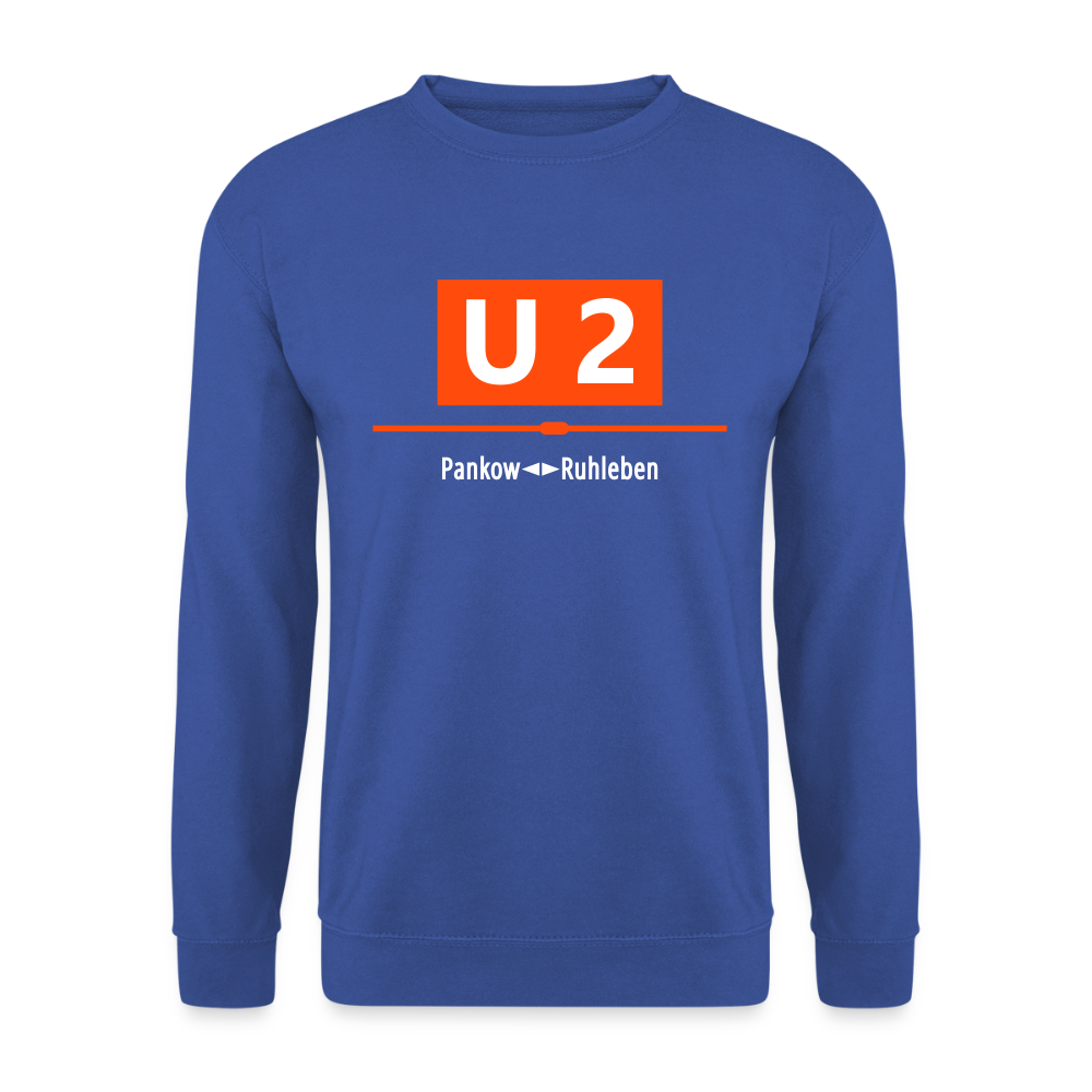 U2 Berlin - Unisex Pullover - Royalblau